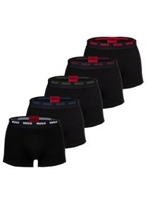 Hugo Boxershort Herren Gr&ouml;&szlig;e XL lila / cranberry / schwarz / wei&szlig;