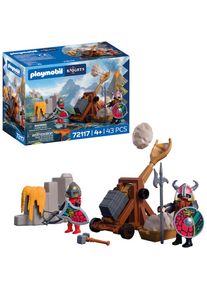 Playmobil Jeu de construction &raquo;Steinkatapult Drachenritter (72117), Knights&laquo;