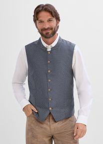 Trachtenweste in Regular Fit in blau, Gr&ouml;sse 62, bonprix