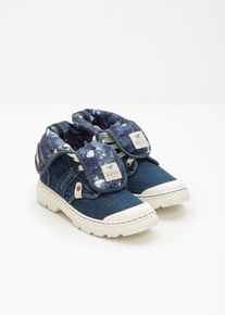 bonprix Mustang High-Top-Sneaker aus Baumwoll-Canvas in blau, Gr&ouml;sse 42, Mustang