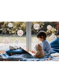 Komar Tableau de fen&ecirc;tre &raquo;Fenstersticker - Winnie the Pooh Wonderful - Gr&ouml;sse 30 x 30 cm&laquo; 31 x 30 cm, 2 feuilles