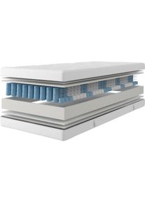 Goodproduct, GOODproduct Taschenfederkernmatratze &raquo;Kirkja 7-Zonen Matratze 90x200 cm, 140x200 cm & weitere Gr&ouml;ssen&laquo; 21 cm hoch 500 Federn 1 Stk. tlg. 