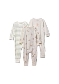 Tchibo - 3 Baby-Pyjama - Baby - Gr. 98/104 - mintgr&uuml;n/print