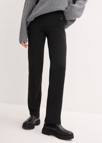 Thermo- Stretchhose in schwarz, Gr&ouml;sse 40/42 (M), bonprix