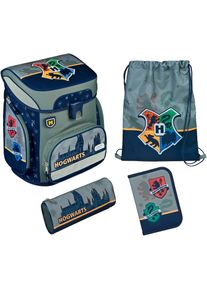 Scooli, Unisex, Schulranzen &raquo;EasyFit, Harry Potter Hogwarts&laquo; Reflektoren, harry potter, B/H/T: 33cm x 36,5cm x 29cm, Schulranzen-Set, 5-tlg. &raquo;EasyFit,