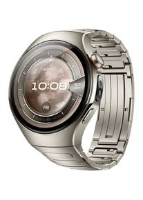 Huawei, Smartwatch &raquo;WATCH 5 46mm&laquo;(/ 1,5 &prime;&prime;) Harmony OS, silberfarben, titan, 1,5 &prime;&prime;, Smartwatch