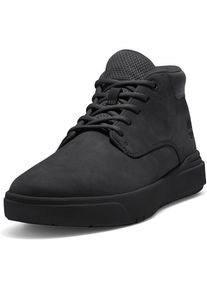Timberland, Unisex, Schn&uuml;rboots &raquo;SENECA BAY - MID LACE SNEAKER&laquo; Winterstiefel, Schn&uuml;rstiefel, Winterschuhe, schwarz, 44,5, Sportlicher Stil f&uuml;r 