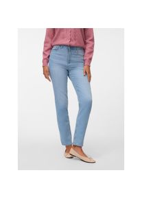 V&eacute;ro Moda Vero Moda, Unisex, Mom-Jeans &raquo;VMNICKIE HR MOM JEANS BLUE MIX NOOS&laquo; Baumwollmischung, high waist, loose fit, light blau denim detail:ra3107, 30, L&auml;nge 