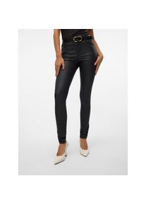 V&eacute;ro Moda Vero Moda, Unisex, Stretch-Hose &raquo;VMSEVEN COATED&laquo;, schwarz, XXS (32), L&auml;nge 30, Skinny-Hose von VERO MODA