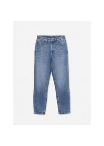 V&eacute;ro Moda Vero Moda, Unisex, Mom-Jeans &raquo;VMNICKIE HR MOM JEANS BLUE MIX NOOS&laquo; Baumwollmischung, high waist, loose fit, medium blau denim detail:ra3086, 30, L&auml;nge