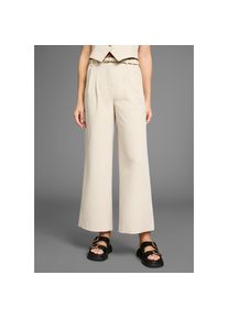 Laura Scott, Unisex, Bundfaltenhose mit weitem Bein, beige, 42, N-Gr, Bundfaltenhose von Laura Scott