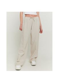 Tally Weijl, Unisex, Schlupfhose &raquo;SPALIMELANY&laquo; Viskosemischung, weit, pale stone, 36, N-Gr, Leinenhose von Tally Weijl