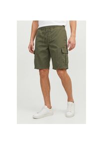 Jack & Jones Jack & Jones, Unisex, Cargohose &raquo;JPSTCOLE DYLAN CARGO SHORTS MID&laquo;, olive night, M, N-Gr, Coole Cargo Short von jack & Jones