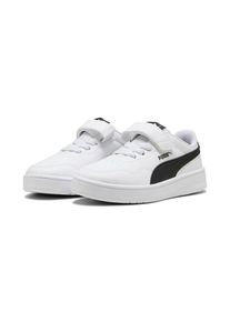 Puma, Unisex, Puma Sneaker &raquo;COURT LALLY AC PS&laquo; mit Klettverschluss und elastischen Schn&uuml;rsenkeln, Puma wei&szlig;, Puma schwarz, 33, Sneaker f&uuml;r sportliche 
