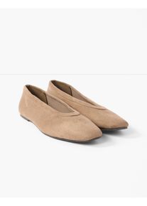 Ballerinas in braun, Gr&ouml;sse 42, bonprix