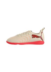 PUMA Fu&szlig;ballschuh 'Future 9 Play' Jungen Gr&ouml;&szlig;e 28 creme / rot / schwarz