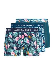 Jack & Jones Jack & Jones Boxershorts 'JACBUSTER' Herren Gr&ouml;&szlig;e L nachtblau / petrol / dunkelgr&uuml;n