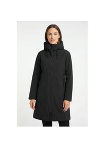 Icepeak, Unisex, Funktionsmantel &raquo;ABENSBERG&laquo; wasserdicht, winddicht, atmungsaktiv, wasserabweisend, basic schwarz, 38, Sportlicher Funktionsmantel f&uuml;r