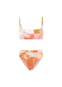 Shiwi Bikini 'Lola' Damen Gr&ouml;&szlig;e XXL kitt / orange / hellpink / wei&szlig;