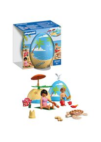 Playmobil, Konstruktions-Spielset &raquo;Spiel-Ei: Strandurlaub (72101), My Life&laquo;, bunt, Einheitsgr&ouml;&szlig;e, Konstruktions-Spielset