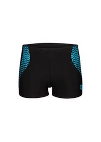 arena, Unisex, Badehose mit UV-Schutz UPF50+, aus Polyamid und Elasthan, schwarz, turquo, 164, N-Gr, UV-Schutz UPF50+ f&uuml;r zus&auml;tzlichen Schutz bei 