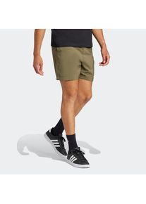 adidas Sportswear, Unisex, adidas Sportswear Shorts &raquo;ESSENTIALS SMALL LOGO CARGO CHELSEA&laquo;, olive strata, schwarz, normal, gr., XL, N-Gr, Diese 