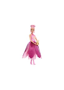 Barbie Poup&eacute;e &agrave; habiller &raquo;Flower Surprise Puppe - pinke Tulpe&laquo; avec parfum