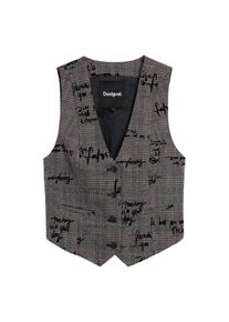 Desigual Weste Damen Gr&ouml;&szlig;e XS braun / schwarz