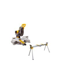 Dewalt, Dewalt Kapp- und Gehrungss&auml;ge &raquo;Dewalt DWS780 Ki&laquo;, gelb, Robuster und plangefr&auml;ster S&auml;getisch und Drehteller