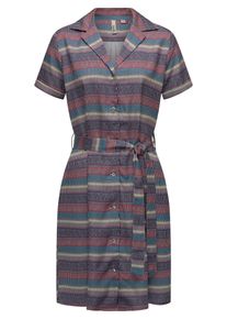 Ragwear Blusenkleid Damen Gr&ouml;&szlig;e 36 blau / marine / grau / lila Sommerkleid