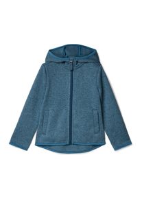 Tchibo - Kinder-Strickfleecejacke - Unisex - Gr. 122/128 - blau