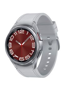 Samsung, Smartwatch &raquo;Galaxy Watch 6 Classic&laquo;(43/ 1,3 &prime;&prime;) Wear OS by, silber, silber, 43mm, ohne eSIM, Smartwatch