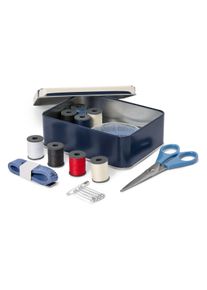 Tchibo - N&auml;h-Set in Metallbox - hellblau