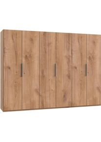 wimex, Kleiderschrank &raquo;Level by fresh to go&laquo; ohne Schubladen, plankeneichefarben, B/H/T: 300 cm x 216 cm x 58 cm