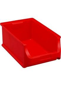 Sch&auml;fer Shop Sch&auml;fer Shop Pure Sichtlagerkasten Serie Base 5, PP, B 310 x T 500 x H 200 mm, 23 l, rot, 6 St&uuml;ck