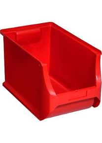 Sch&auml;fer Shop Sch&auml;fer Shop Pure Sichtlagerkasten Serie Base 4H, PP, B 205 x T 335 x H 200 mm, 9.8 l, rot, 8 St&uuml;ck