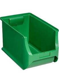 Sch&auml;fer Shop Sch&auml;fer Shop Pure Sichtlagerkasten Serie Base 4H, PP, B 205 x T 335 x H 200 mm, 9.8 l, gr&uuml;n, 8 St&uuml;ck