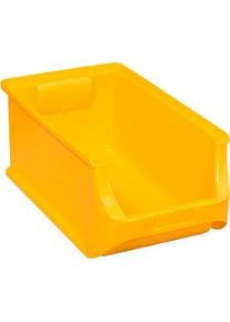 Sch&auml;fer Shop Sch&auml;fer Shop Pure Sichtlagerkasten Serie Base 4, PP, B 205 x T 335 x H 150 mm, 7.6 l, gelb, 12 St&uuml;ck
