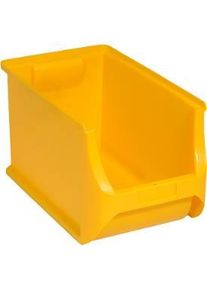 Sch&auml;fer Shop Sch&auml;fer Shop Pure Sichtlagerkasten Serie Base 4H, PP, B 205 x T 335 x H 200 mm, 9.8 l, gelb, 8 St&uuml;ck