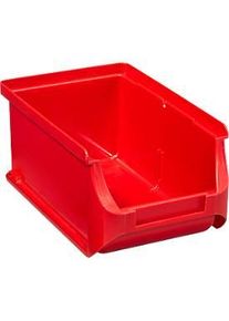 Sch&auml;fer Shop Sch&auml;fer Shop Pure Sichtlagerkasten Serie Base 2, PP, B 102 x T 160 x H 75 mm, 0.8 l, rot, 10 St&uuml;ck