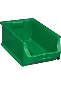 Sch&auml;fer Shop Sch&auml;fer Shop Pure Sichtlagerkasten Serie Base 5, PP, B 310 x T 500 x H 200 mm, 23 l, gr&uuml;n, 6 St&uuml;ck