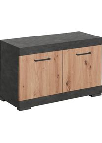 Fmd, FMD Garderobenschrank, matera, artisan eiche, Holzwerkstoff, B/H/T: 80 cm x 50 cm x 34,9 cm