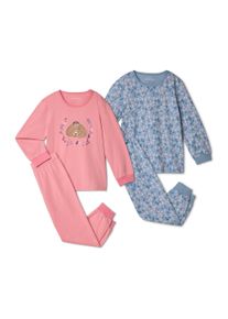 Tchibo - 2 pyjamas pour enfant - taille: 134/140 - blau/imprim&eacute;