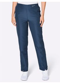 Witt Damen Freizeithose mit Reissverschluss am Saum, dunkelblau, Gr&ouml;&szlig;e 21, 100% Polyester