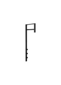 House Nordic, Garderobenleiste &raquo;Trent&laquo;, schwarz, B/H/T: 30 cm
