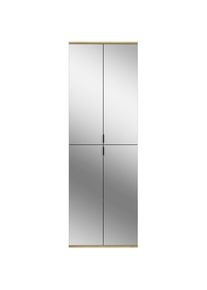 Home Affaire, Home affaire Garderoben-Set &raquo;Trondheim, Breite 122 cm, best. aus 2 Schr&auml;nken, 8 T&uuml;ren, 18 F&auml;cher&laquo; Set, 2 Stk. tlg., nox oak nachbildung,