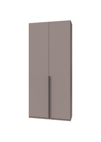 Wimex, Kleiderschrank &raquo;Mugano,in 5 Breiten,2 H&ouml;hen,2 Tiefen, viele Farben, Made in Germany&laquo; in Basic oder Premium Ausstattung, mit langen Griffen aus 