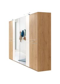 Wimex, Kleiderschrank &raquo;Petra/Pamela&laquo;, plankeneichefarben, B/H/T: 225 cm