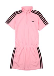 adidas originals Kleid 'Firebird' M&auml;dchen Gr&ouml;&szlig;e 170 hellpink / schwarz