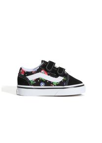 Vans Sneaker 'Old Skool' Jungen Gr&ouml;&szlig;e 21 gr&uuml;n / rot / schwarz / wei&szlig;
